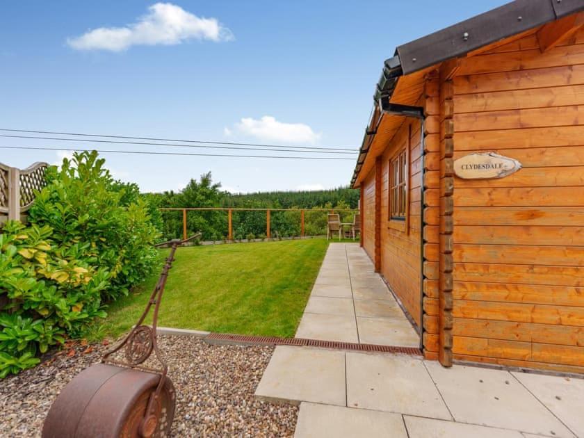 Lochinvar - Clydesdale Log Cabin With Hot Tub إيردري المظهر الخارجي الصورة