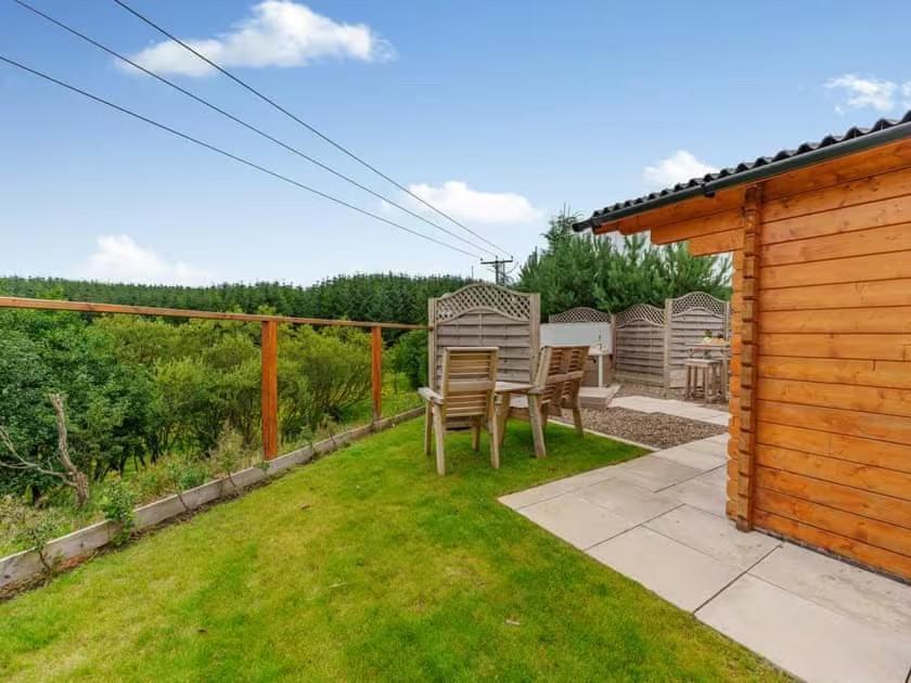 Lochinvar - Clydesdale Log Cabin With Hot Tub إيردري المظهر الخارجي الصورة